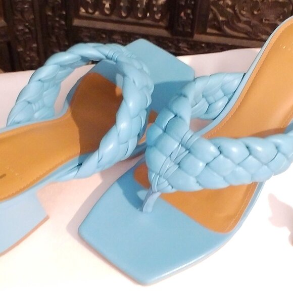 Womens Marc Fisher Blue Sandals Size 6.5 - Picture 7 of 7